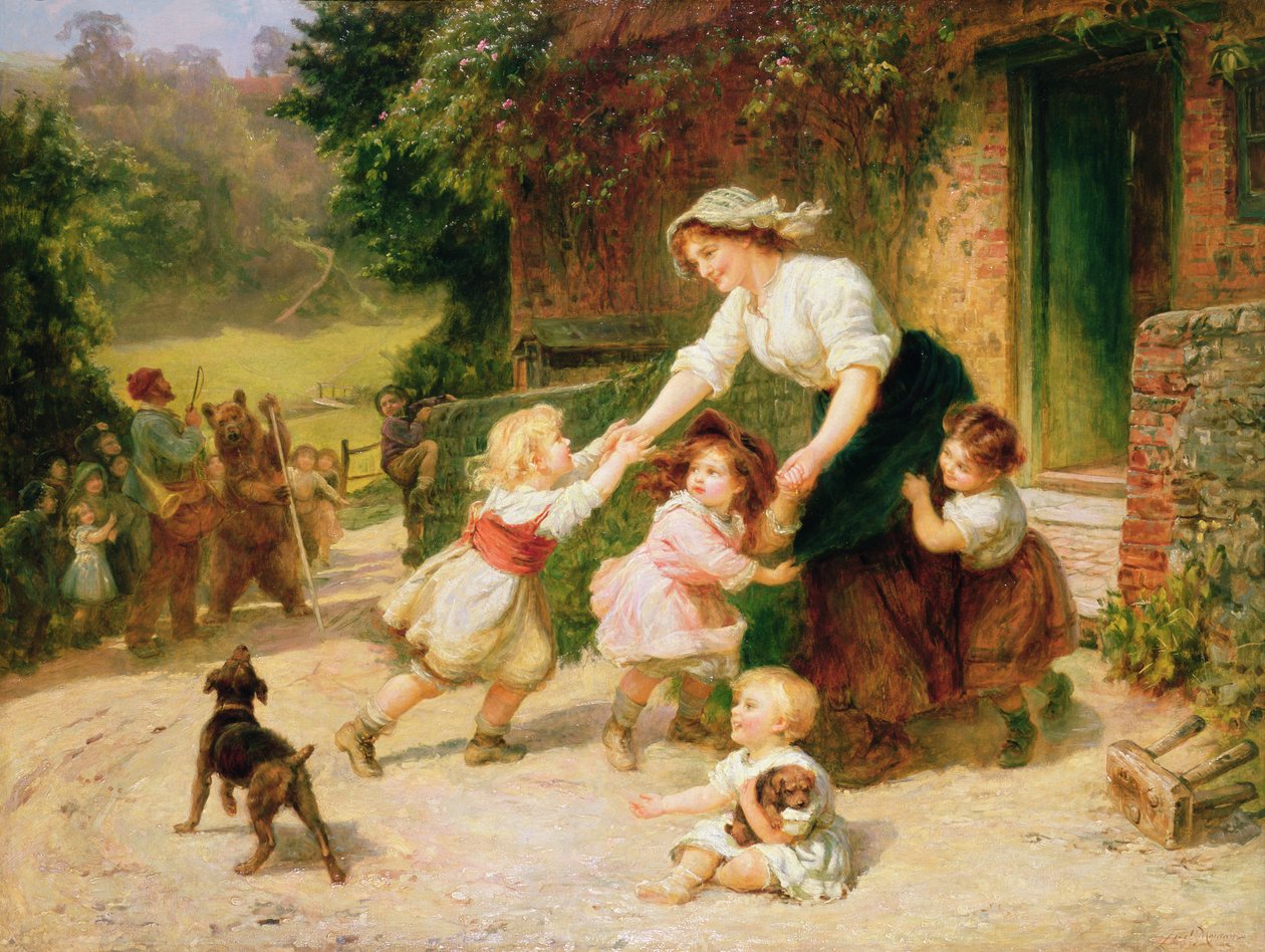 Den dansende bjørnen av Frederick Morgan