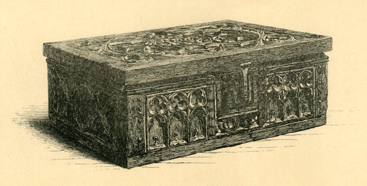 Eikeboks, 1300-tallet, 1881. av Frederick Albert Slocombe