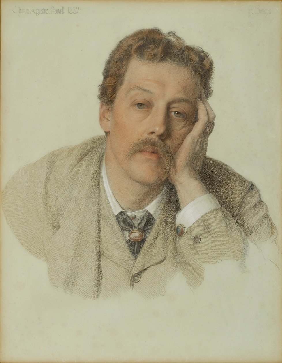 Charles Augustus Howell, 1882 av Frederick Augustus Sandys