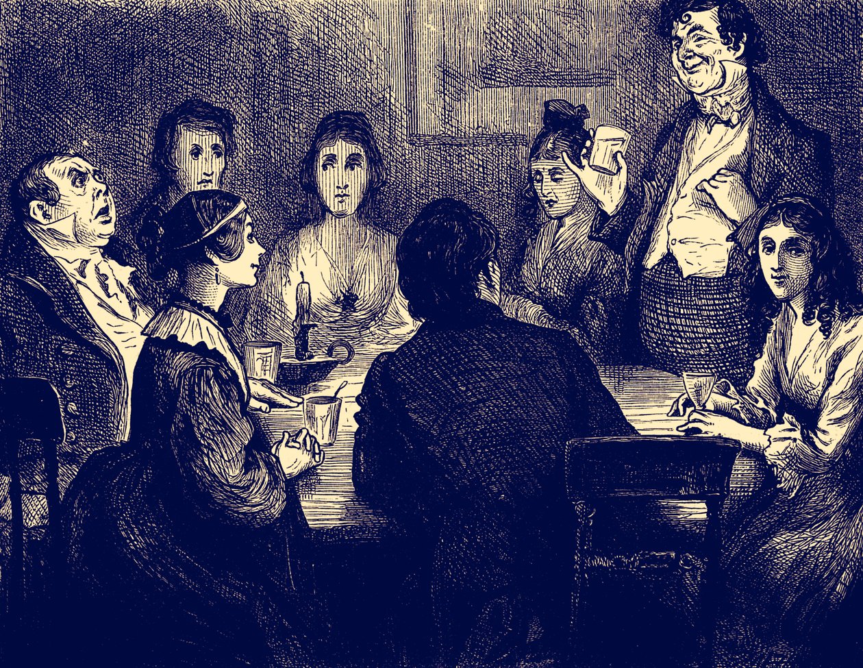 Charles Dickens sin Nicholas Nickleby av Frederick Barnard