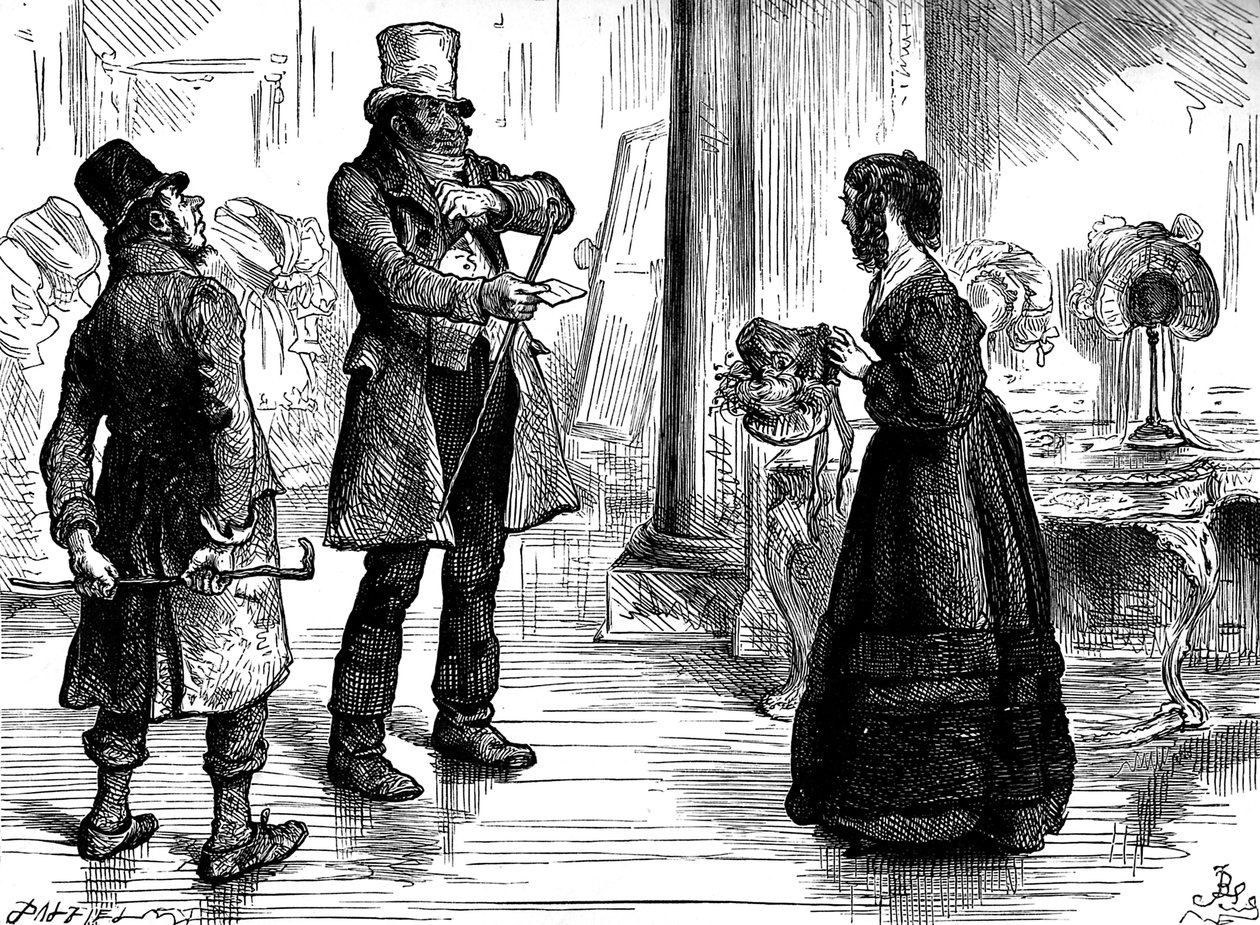 Charles Dickens sin Nicholas Nickleby av Frederick Barnard