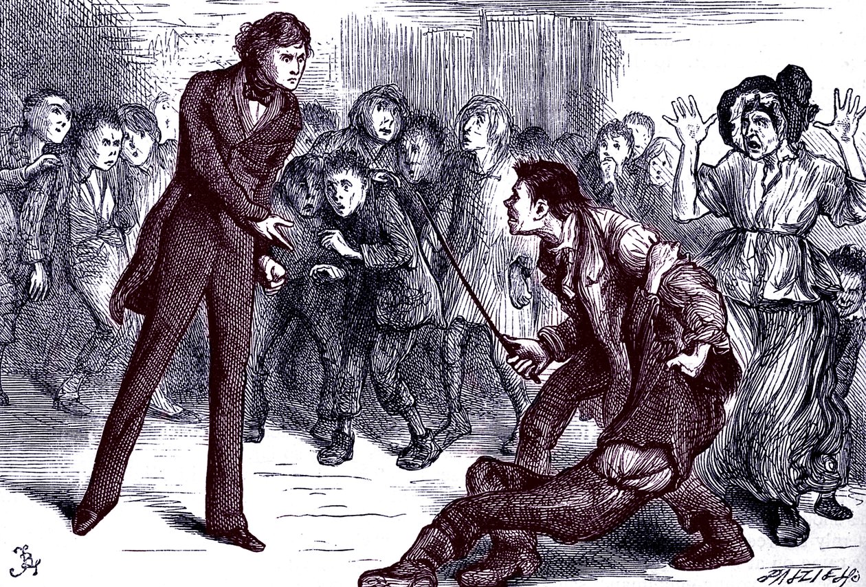 Charles Dickens sin Nicholas Nickleby av Frederick Barnard