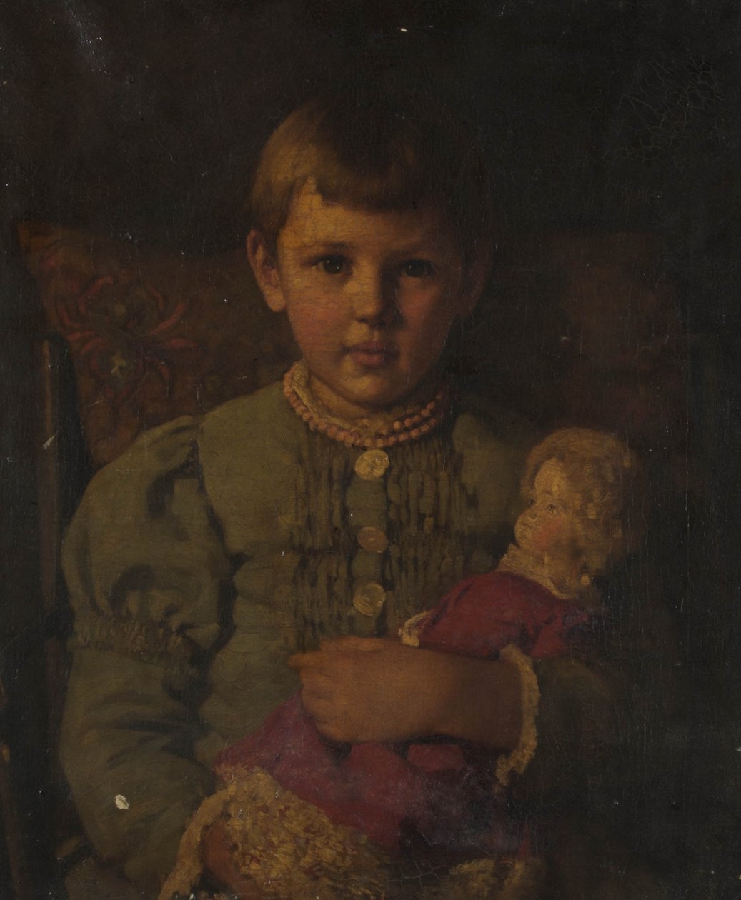 Kate Matilda Bentley, ca. 1880-81 av Frederick Brown