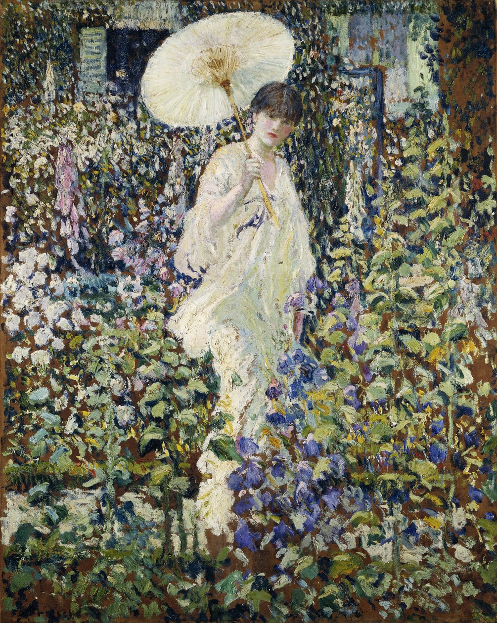 Sol og vind av Frederick Carl Frieseke