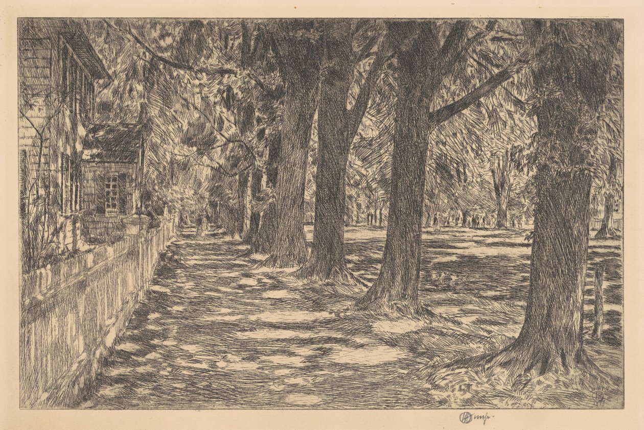 Easthampton, 1917. av Frederick Childe Hassam
