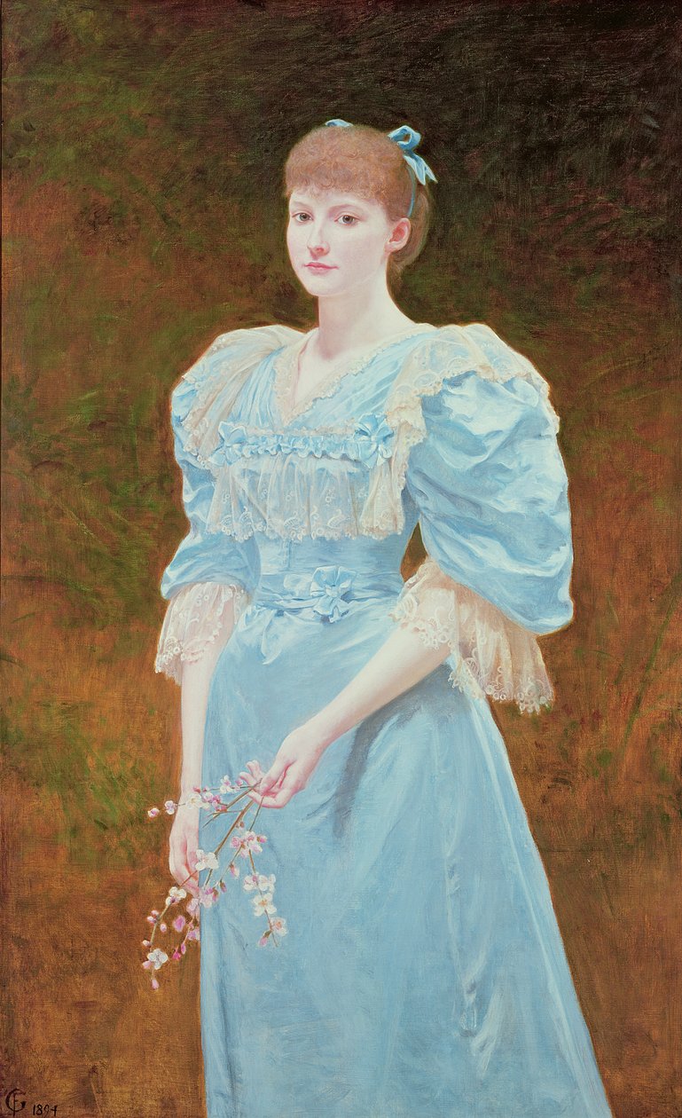 Rica - datteren hans, 1894 av Frederick Goodall