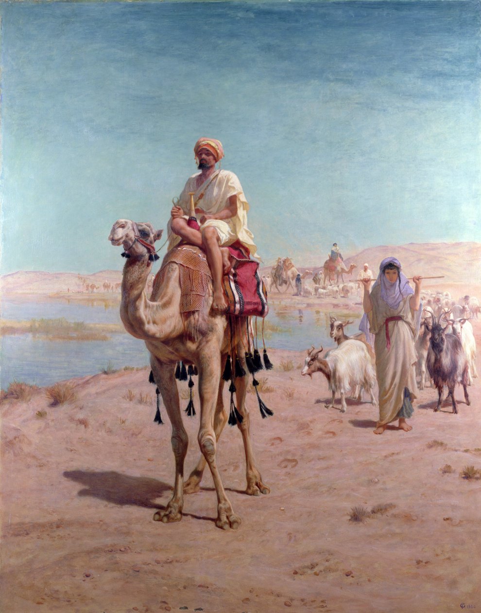Karavanen av Frederick Goodall