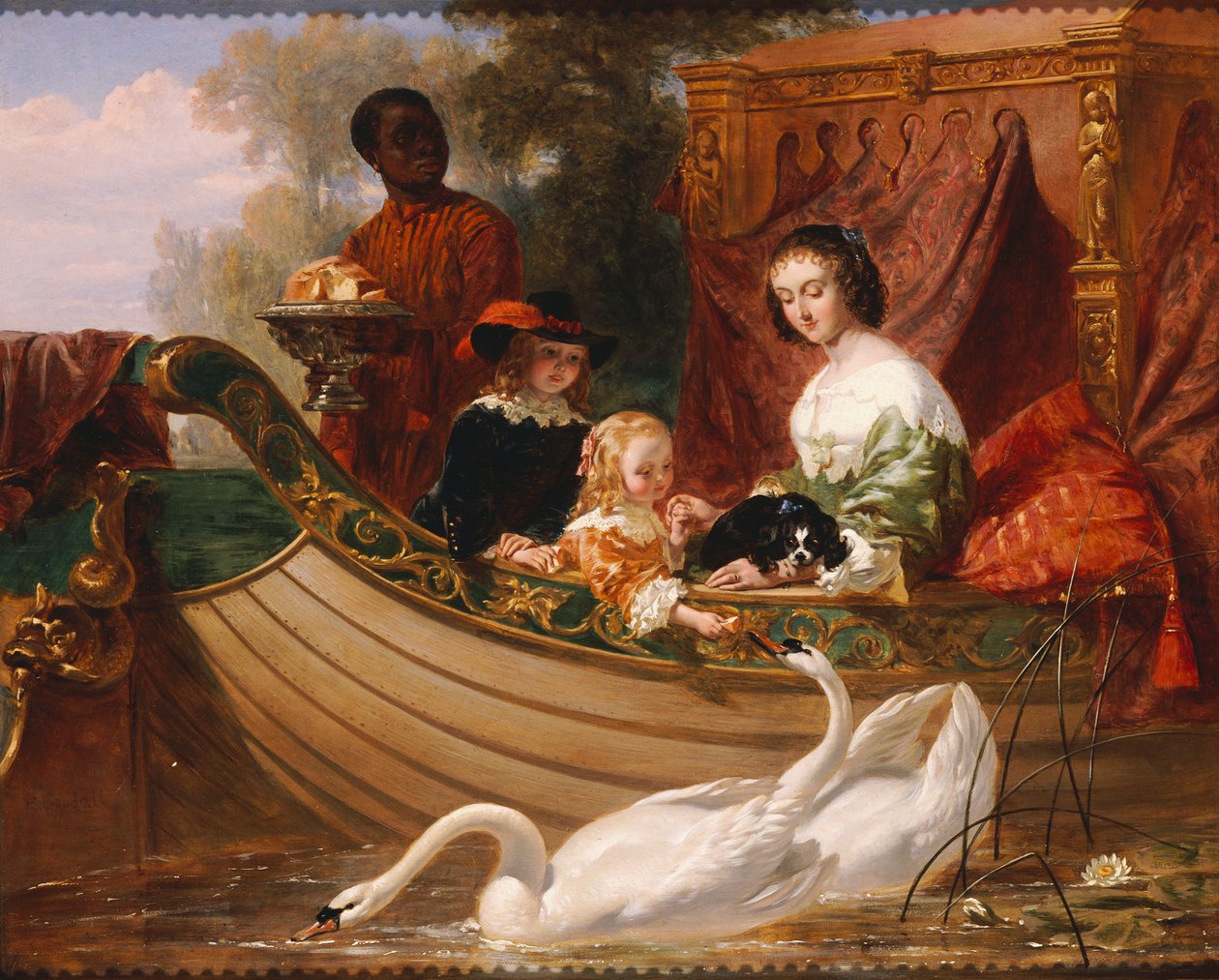 Barna til kong Charles I av Frederick Goodall