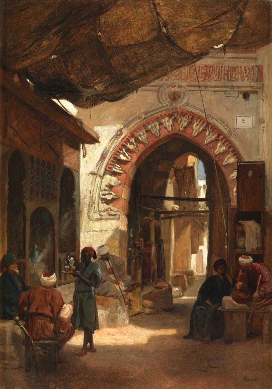 Den store basaren, Kairo av Frederick Goodall