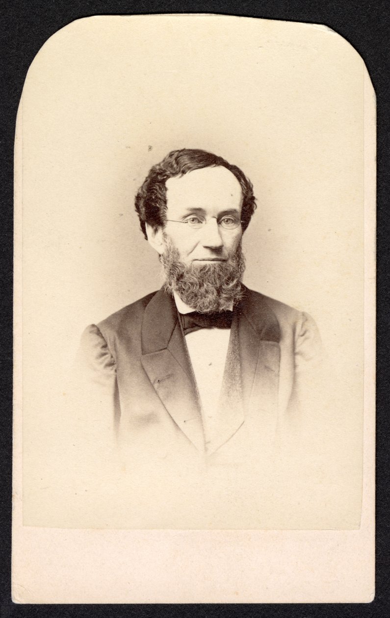 Portrett av uidentifisert mann, ca 1860-tallet. av Frederick Gutekunst