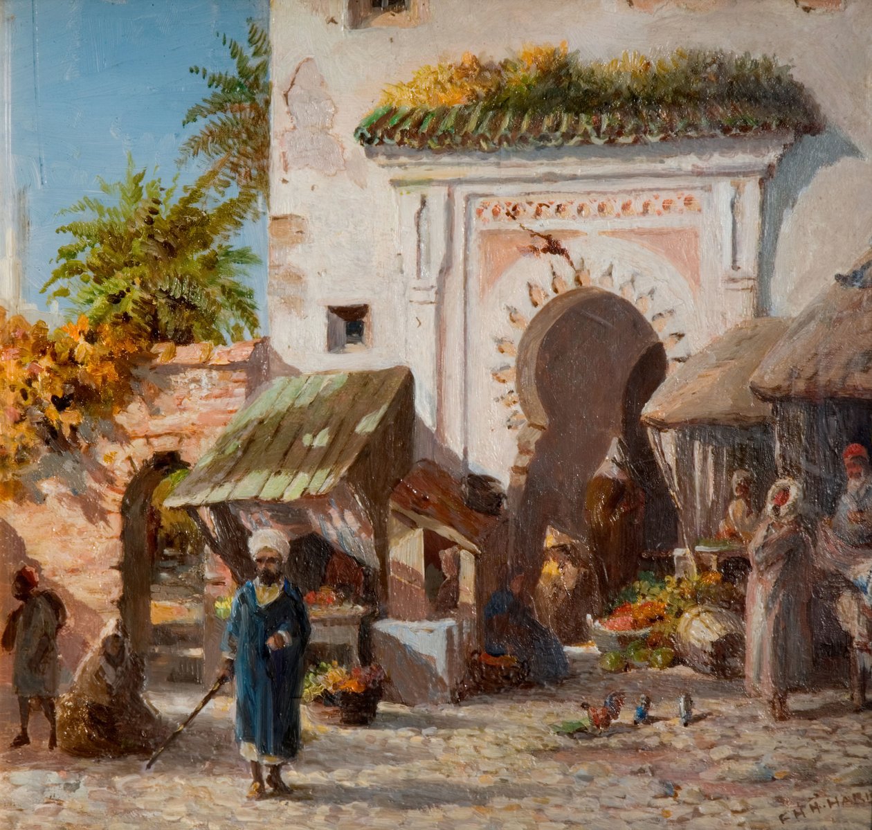 I Tanger, 1880. av Frederick Henry Howard Harris
