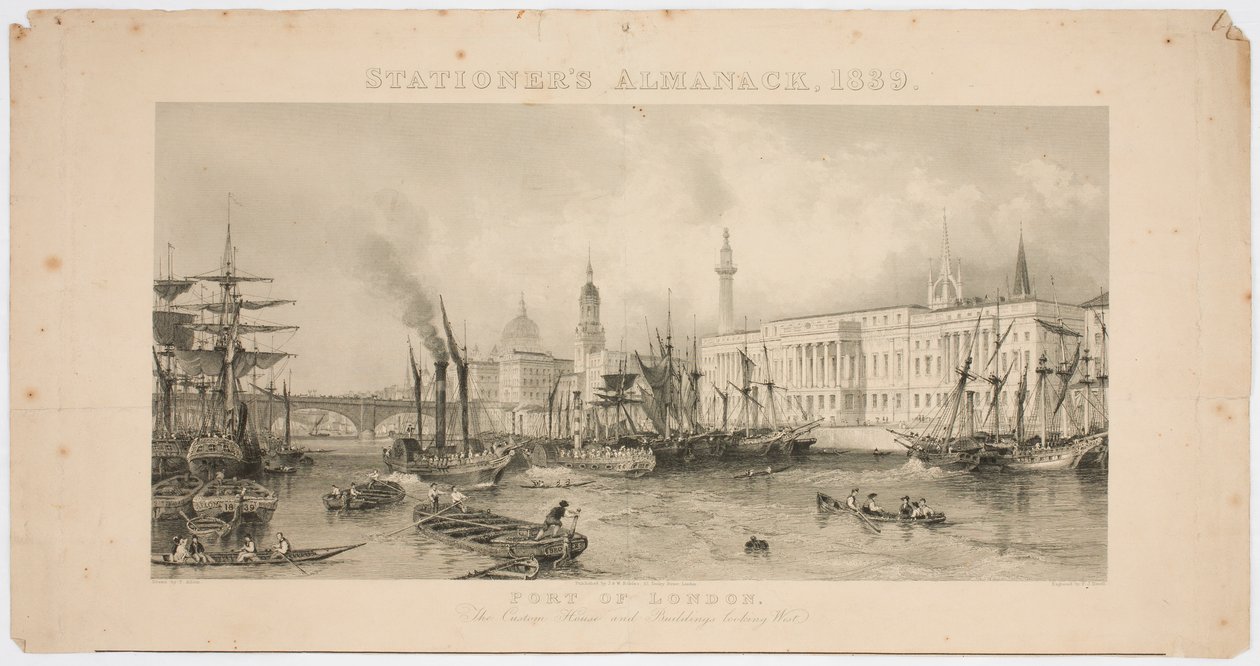 London havn av Frederick James Havell