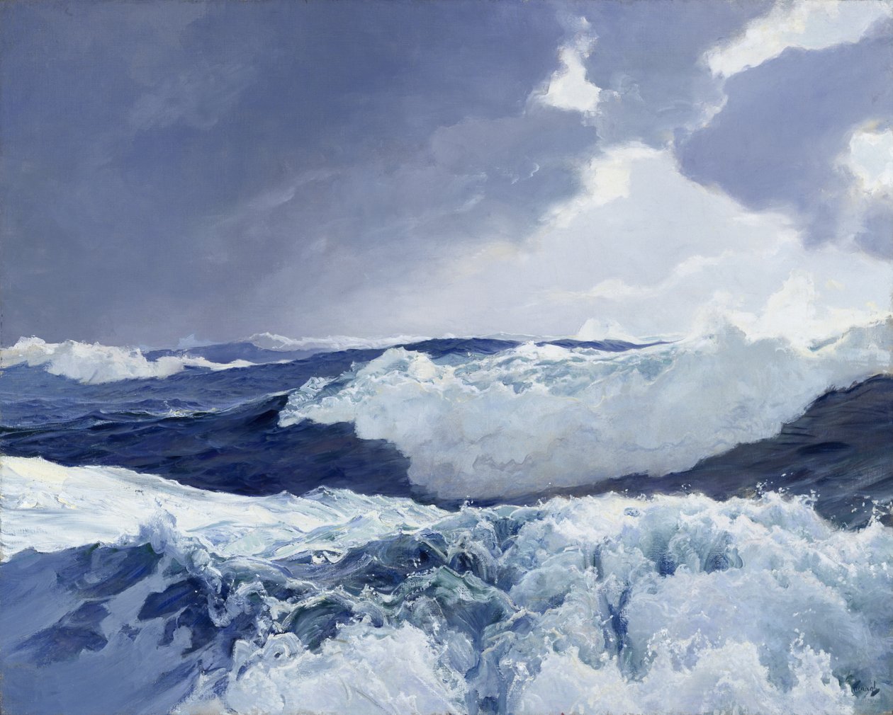 Midthavet av Frederick Judd Waugh