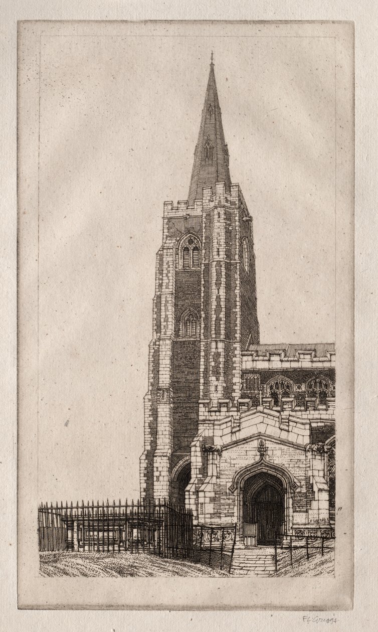 St. Wendred's, mars av Frederick Landseer Maur Griggs