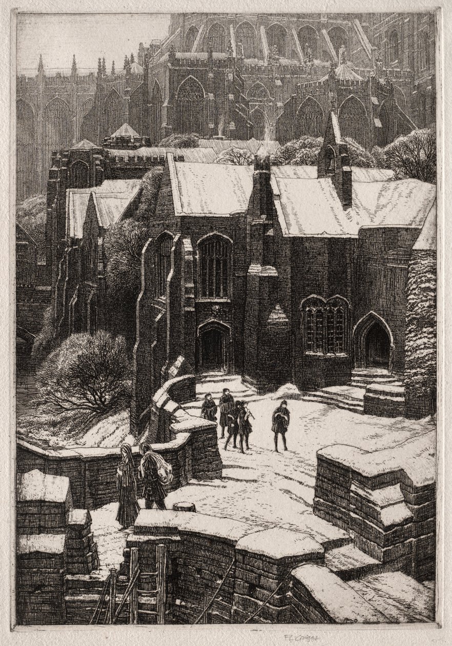 Almonry av Frederick Landseer Maur Griggs