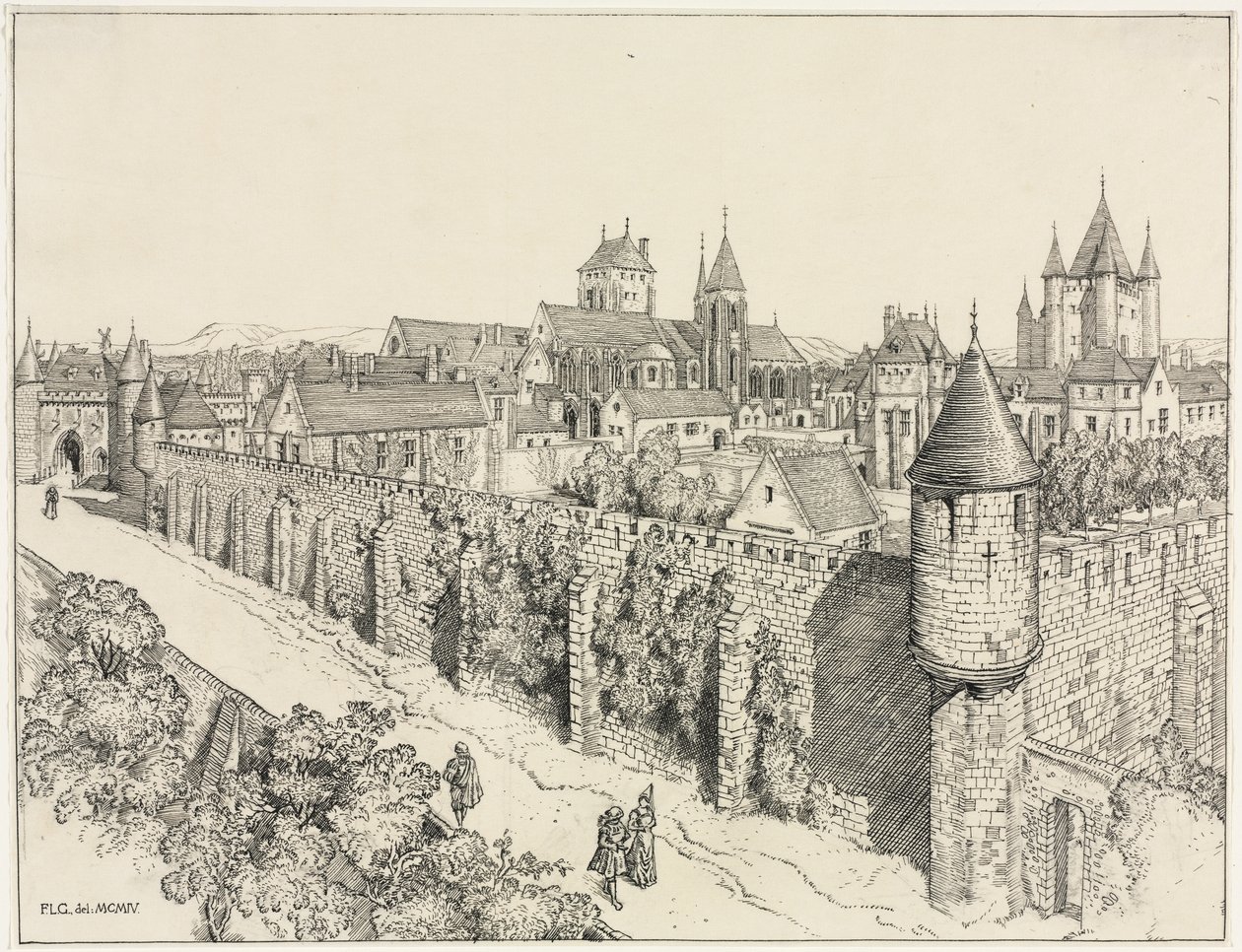 Templet, Paris av Frederick Landseer Maur Griggs