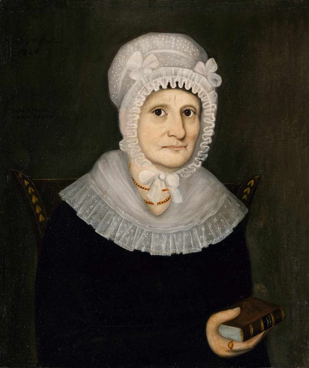 Hulda Martin i hennes 55 år, 1826. av Frederick Mayhew