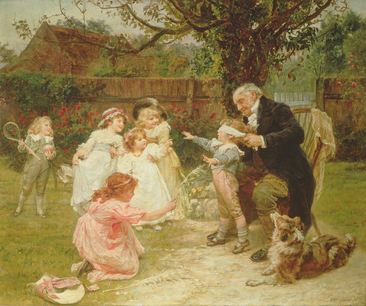 Blindebukk av Frederick Morgan