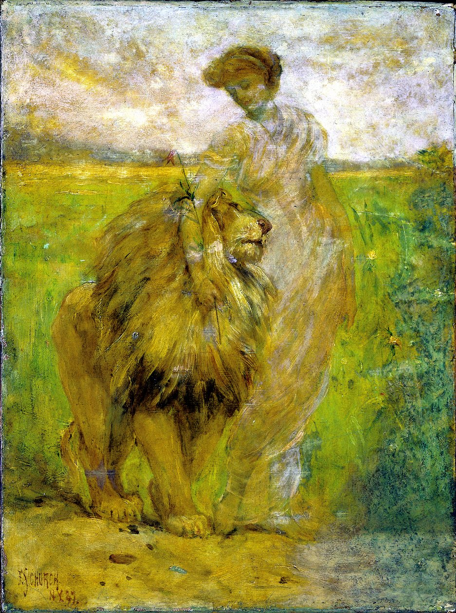 Supremacy, 1887. av Frederick Stuart Church