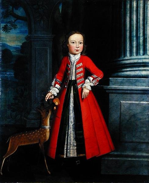 Thomas Lodge (f.c.1735) 1745 (olje på lin) av Frederick Tellschaw