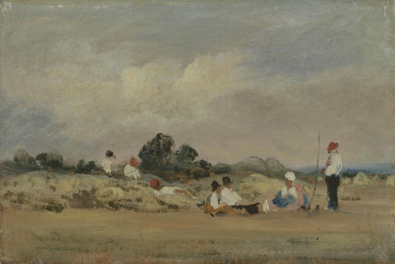 Hømakere hviler av Frederick W. Watts