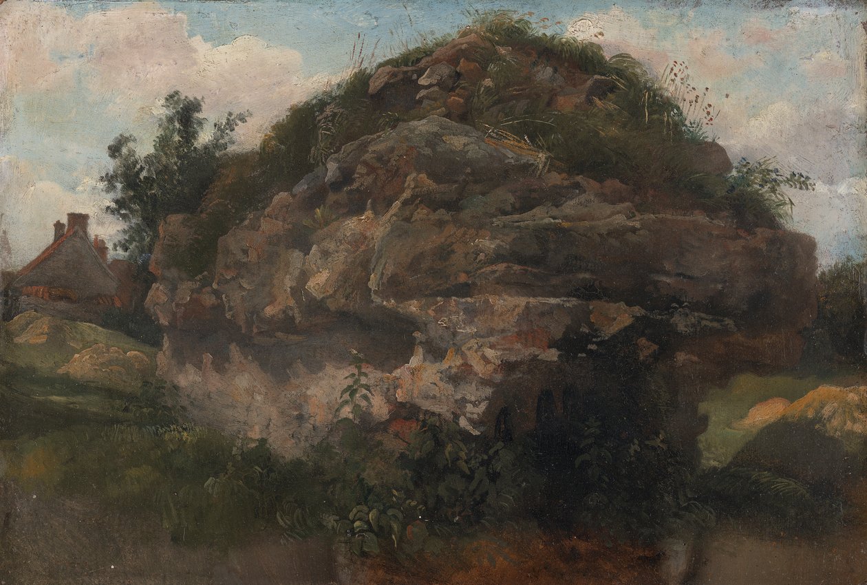 Rocky Hillside av Frederick W. Watts