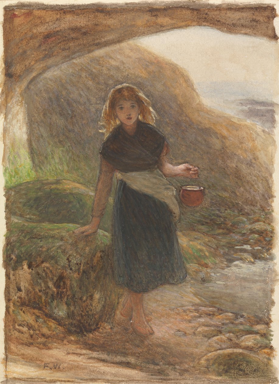 Blåskjellsamleren av Frederick Walker