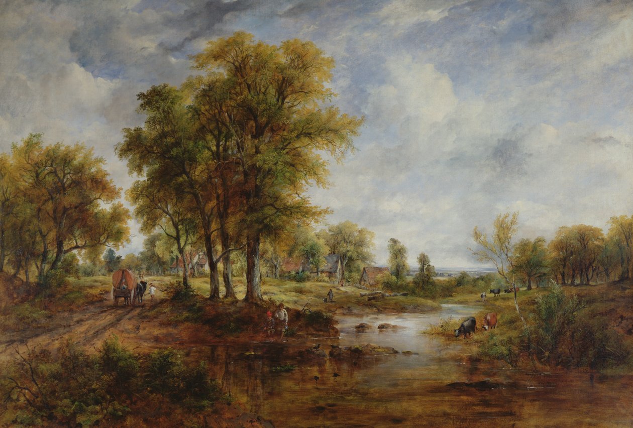 Landskap av Frederick Waters Watts