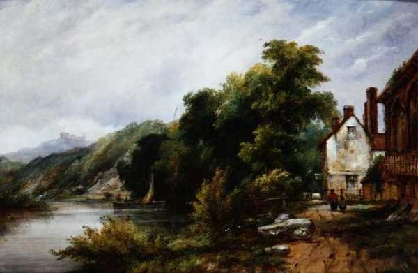 Symonds Yat, Wye av Frederick Waters Watts