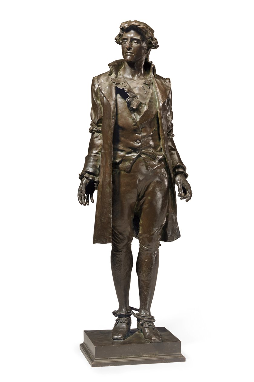 Nathan Hale av Frederick William MacMonnies