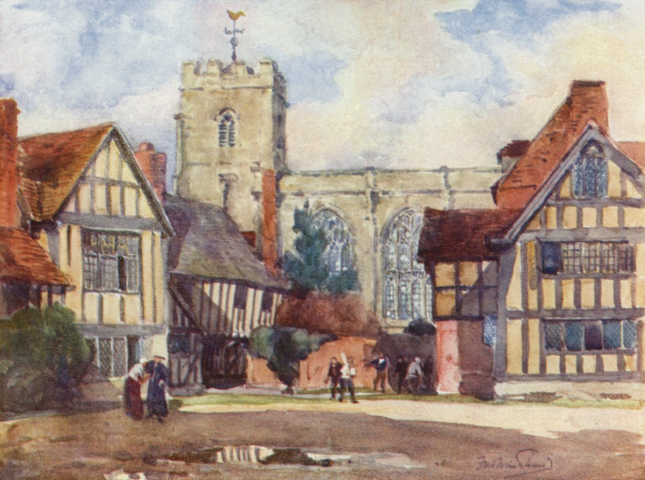 Stratford-on-Avon, The Grammar School av Frederick William Newton Whitehead