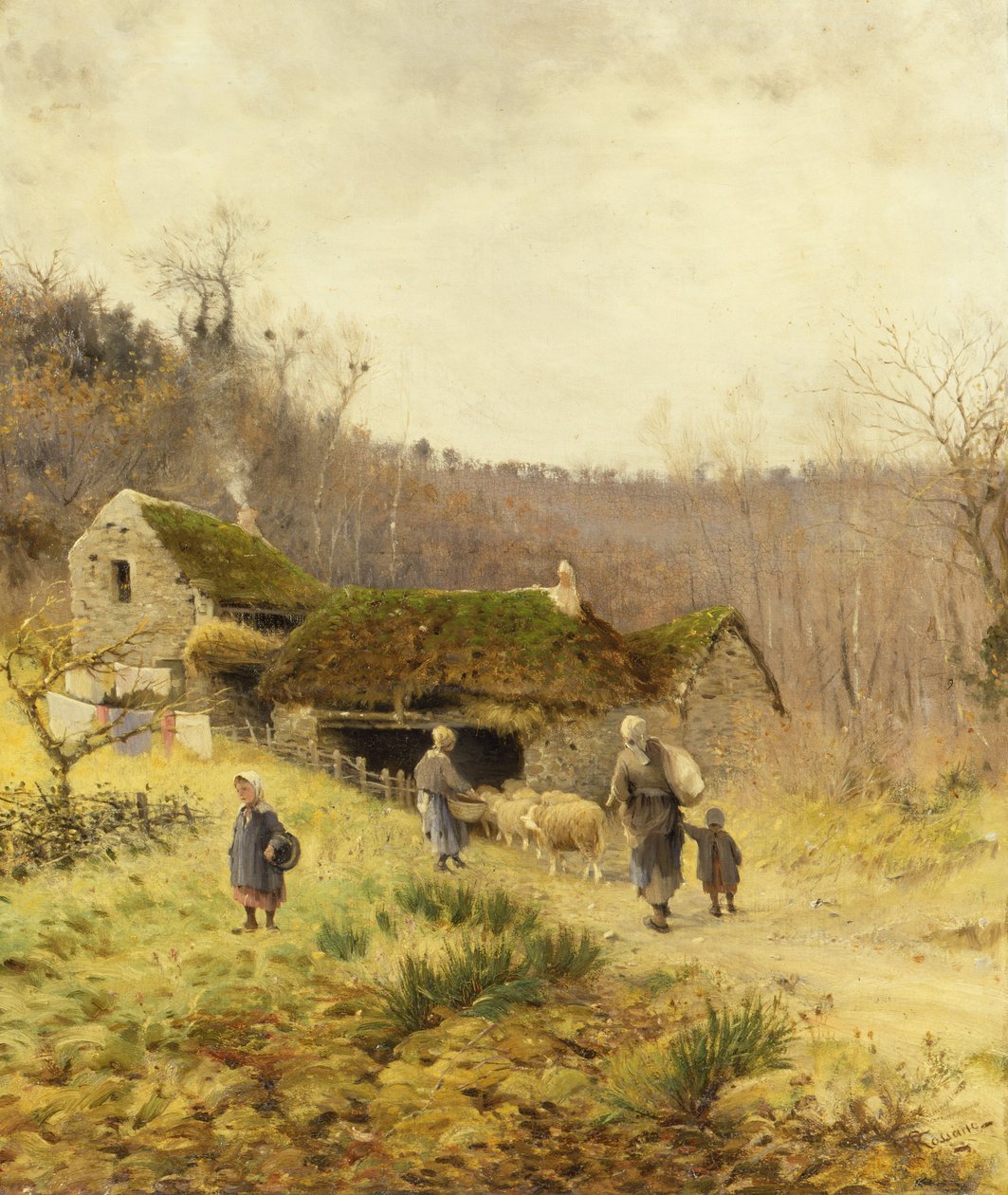 En gård på landet av Frederico Rossano