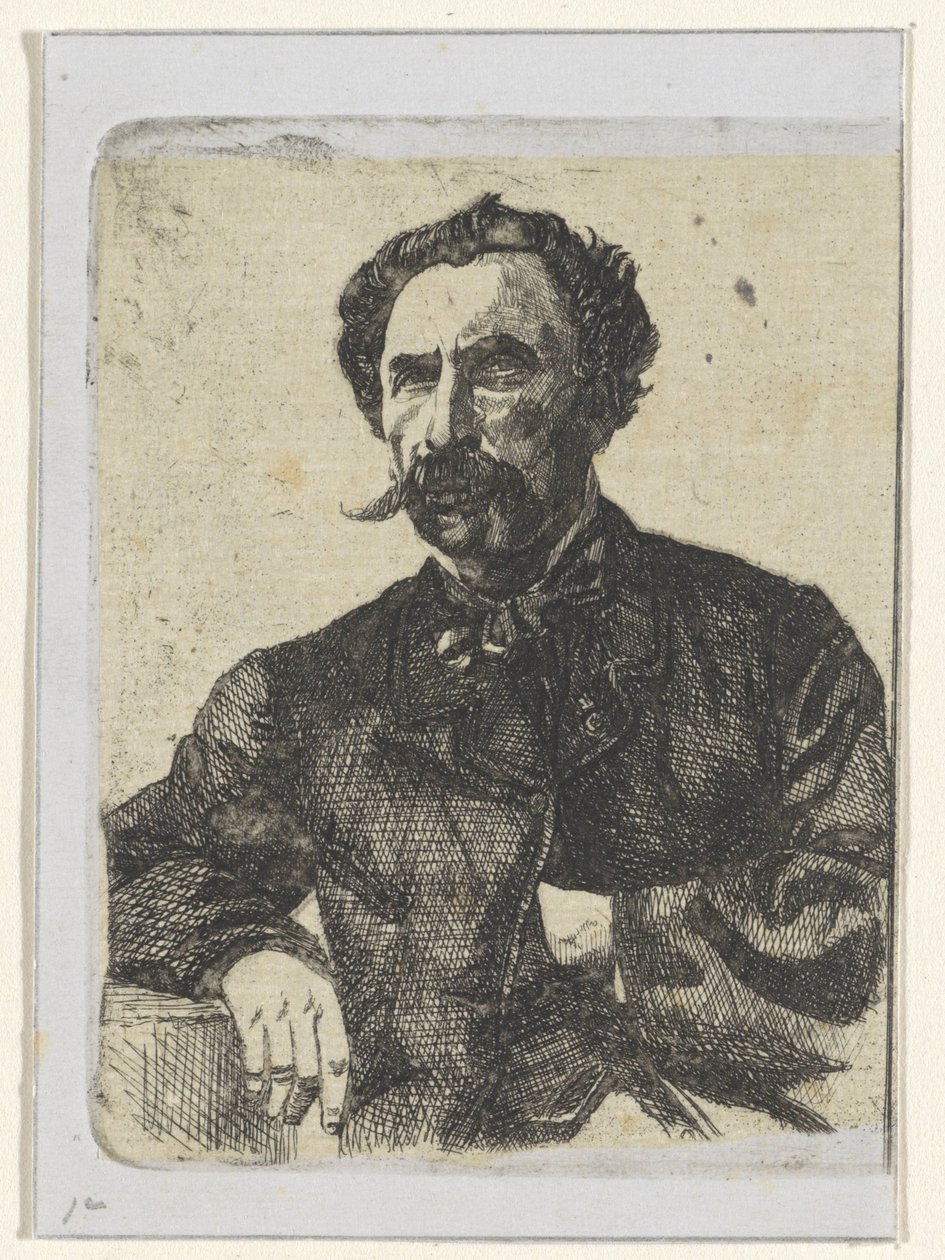 Portrett av Samuel Verveer av Frederik Hendrik Weissenbruch