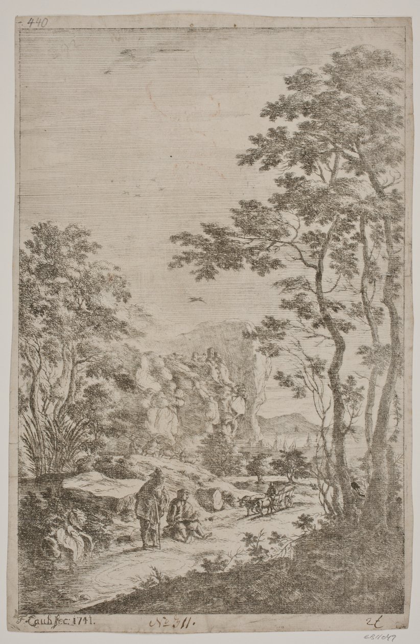 Fjellområde av Frederik Laub