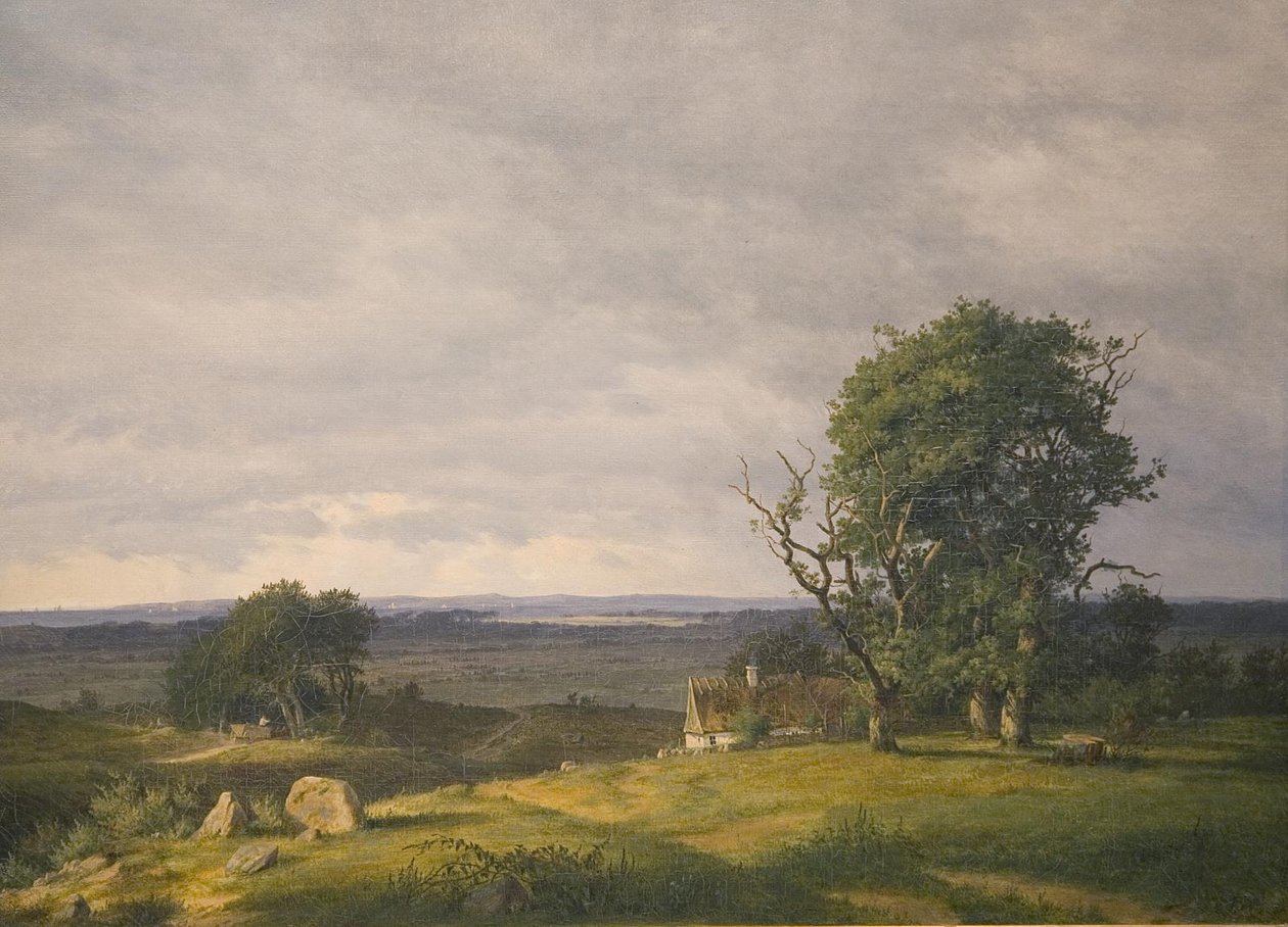 Landskap fra Esromegnen av Frederik Rohde