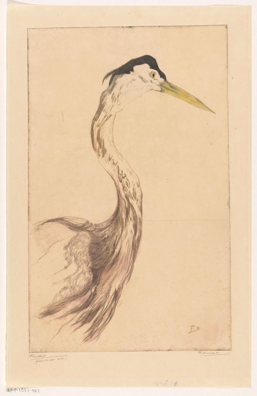 Hegre av Frederika Henriëtte Broeksmit (signed by artist)