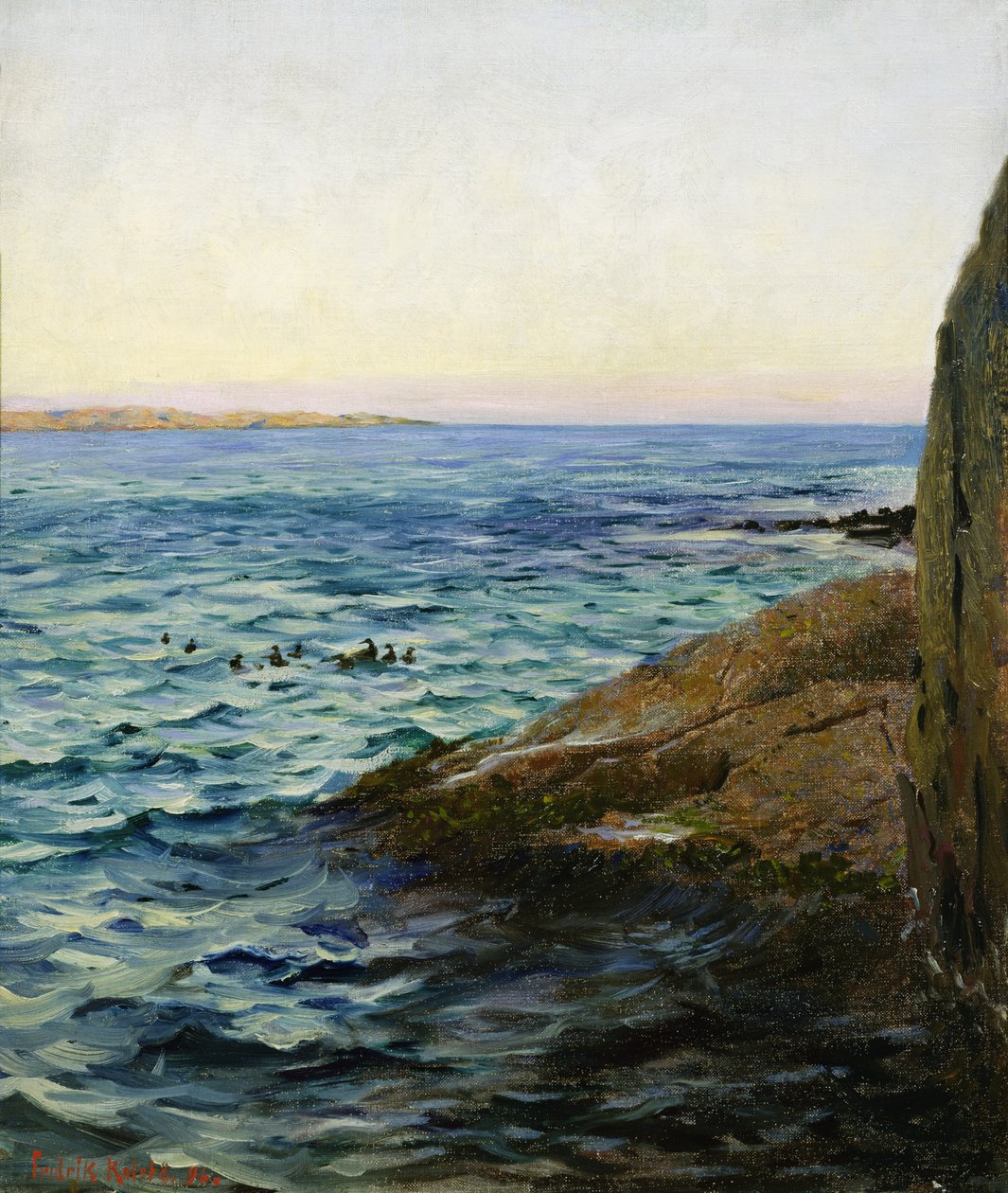 Sommerkveld av Fredrik Kolstoe