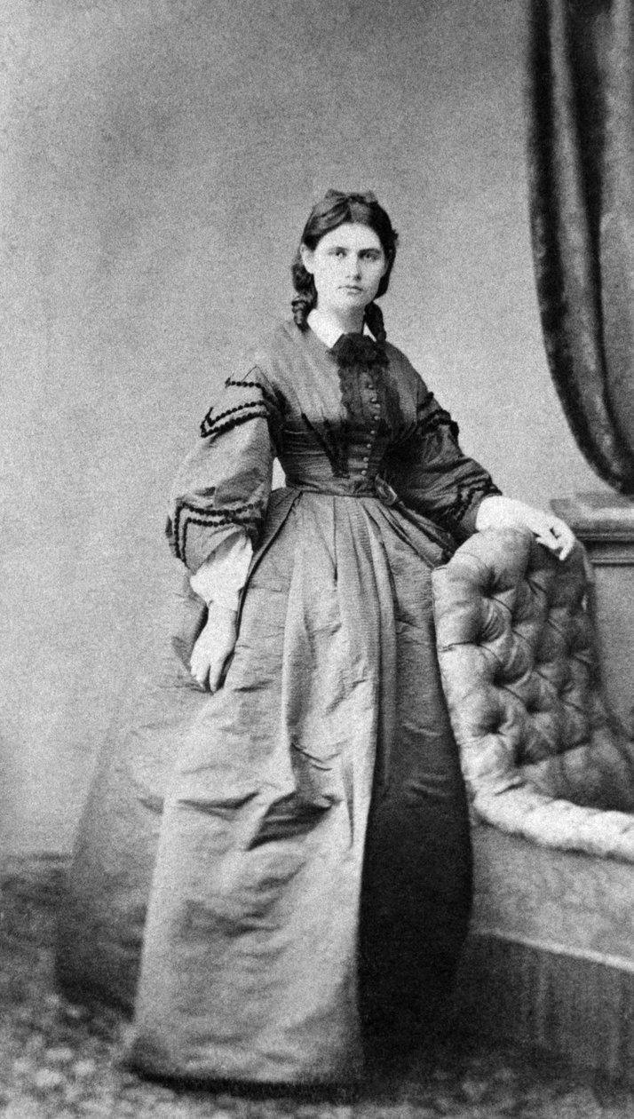 Berthe Morisot, ca. 1870 av French Photographer
