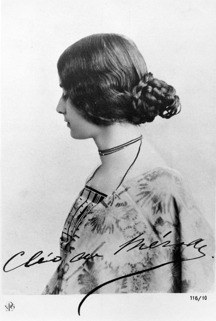 Cleo de Merode, ca. 1890-tallet av French Photographer