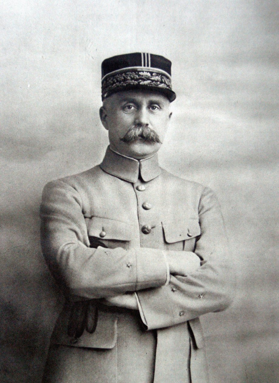 General Philippe Petain, 1917 av French Photographer