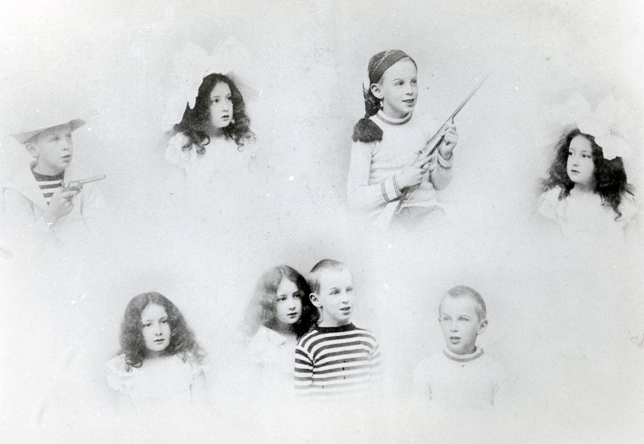 Barnebarn til Monets andre kone: American Family av French Photographer