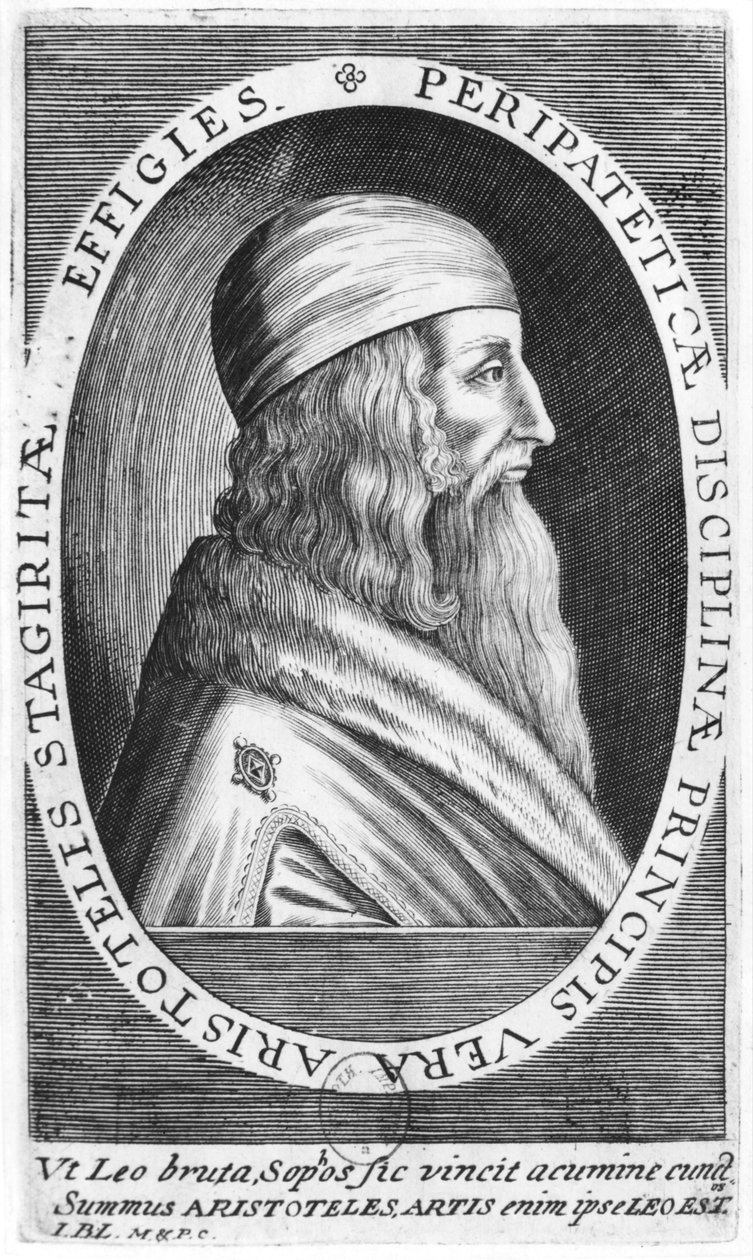 Aristoteles (384–322 f.Kr.) av French School