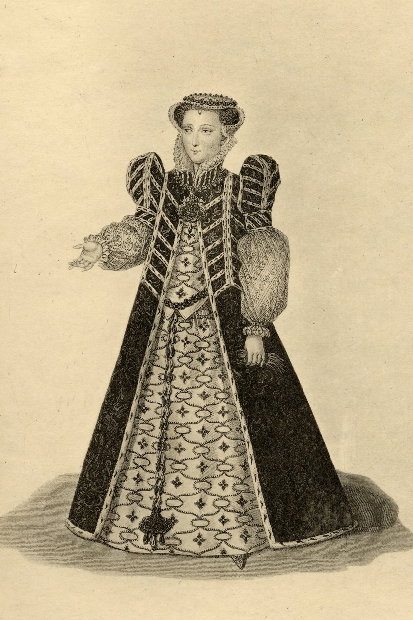 Catherine de Medici (1519–89) av French School