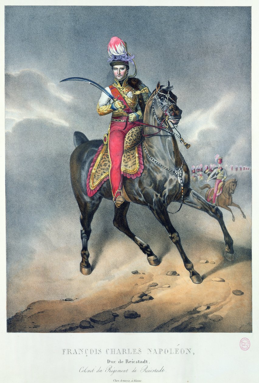 Francois Charles Napoleon (1811-32) hertug av Reichstadt av French School
