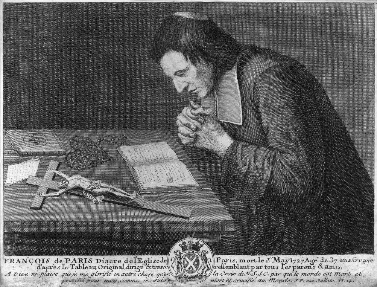 Francois de Paris (bw-bilde) av French School