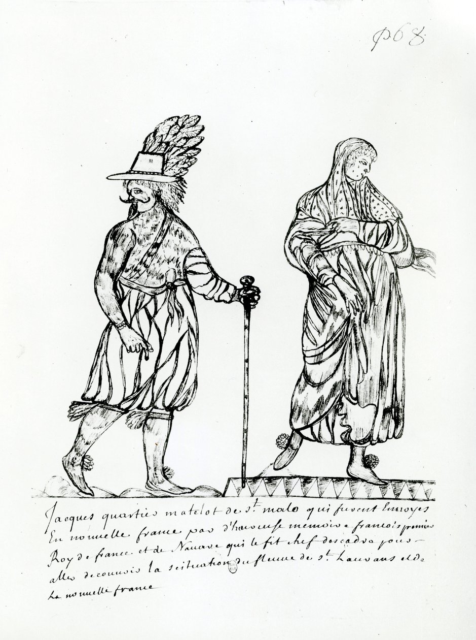 Jacques Cartier (1491-1557) fra 