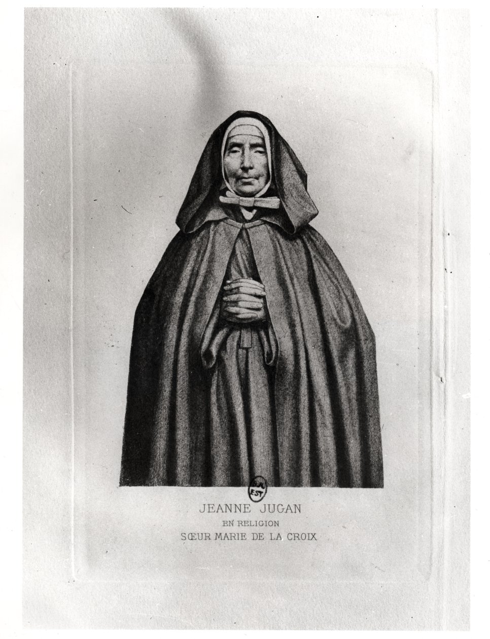 Jeanne Jugan (1792-1879) av French School