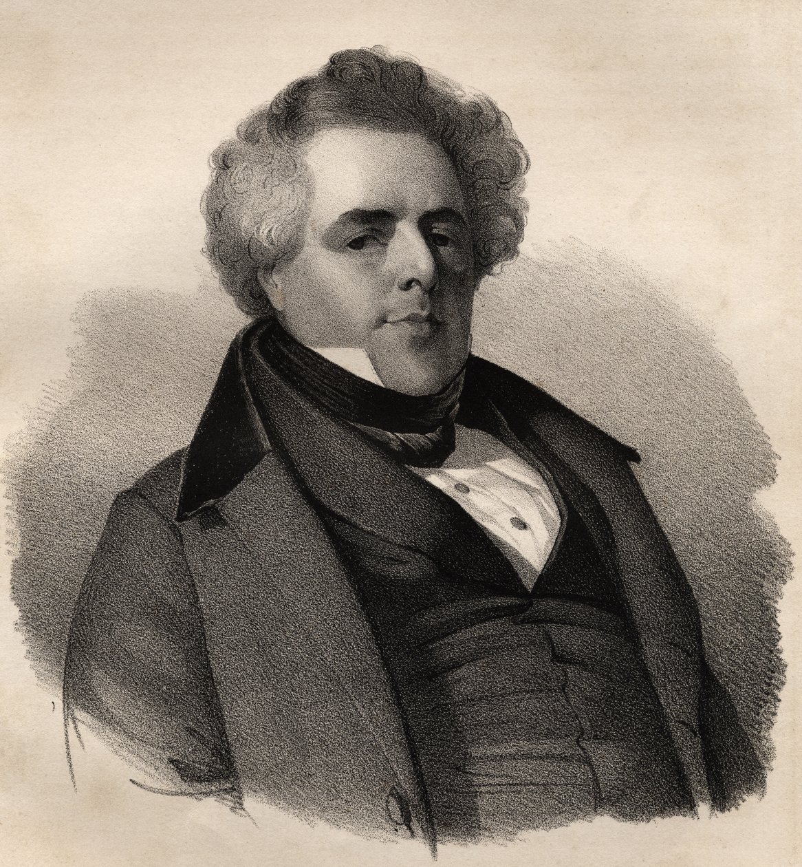 Luigi Lablache (1784–1858) av French School