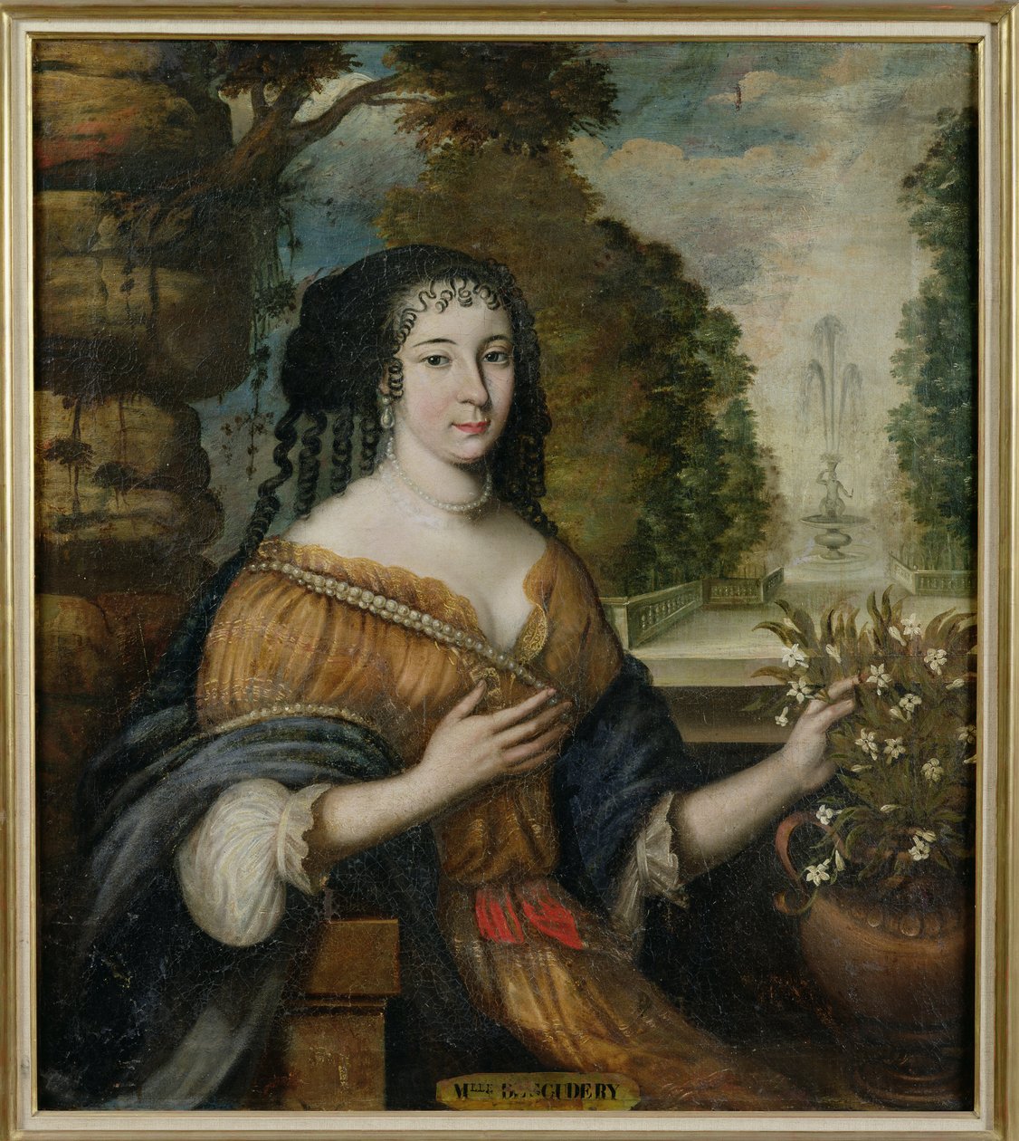 Madeleine de Scudery (1607-1701) av French School
