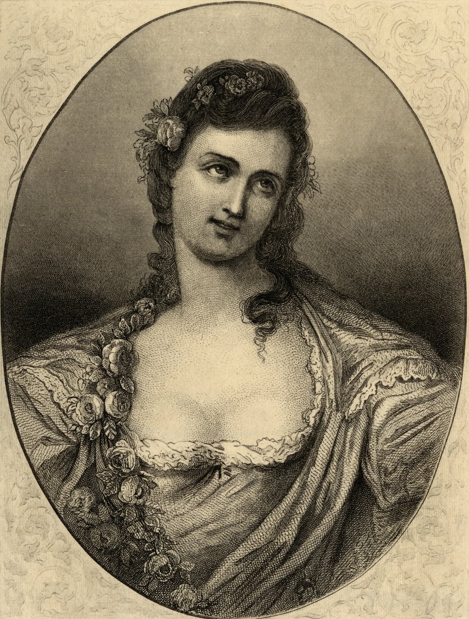 Frøken Sophie Arnould (1740-1802) av French School